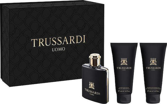 Trussardi Uomo Set pentru bărbați 3buc