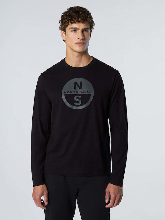 North Sails Bluză cu mânecă lungă Black