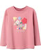 Kinderhemd Langarm Rosa