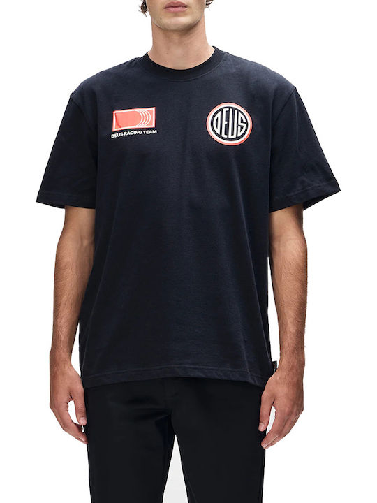 Deus T-shirt Μαύρο