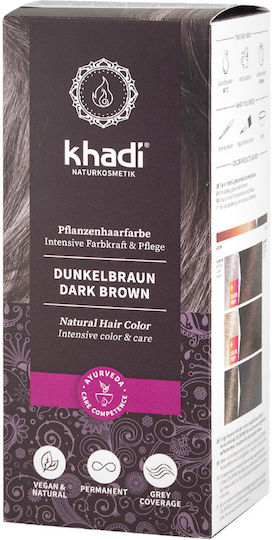 Khadi Natural Henna Kein Ammoniak Dunkles Kastanie
