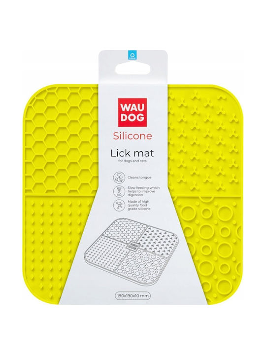 Colar Wau Câine Lins Mat Siliconic Dreptunghiular 21,1x21,1x3cm Galben 14147348 4823089367125 Colar Wau Câine Lins Mat Siliconic Dreptunghiular 21,1x21,1x3cm Galben 14147348 4823089367125