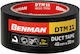Benman Αυτοκόλλητη Υφασμάτινη Ταινία Μαύρη 20mx48mm
