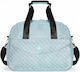Reisetasche 24Es Grün Stoff L40xB20xH30cm