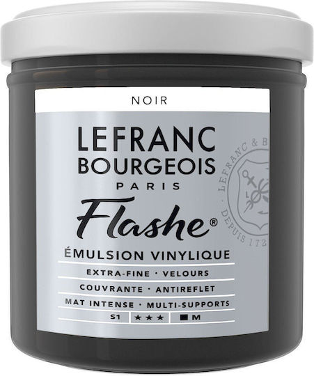 Lefranc & Bourgeois 125ml Flashe Acrylic 265 Series 1 Black