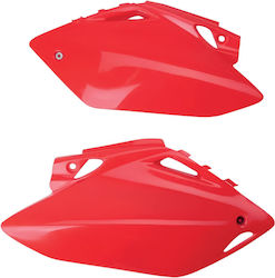 UFO Seitenverkleidung Plastik Motorrad für Honda CRF 450 Motard Rot