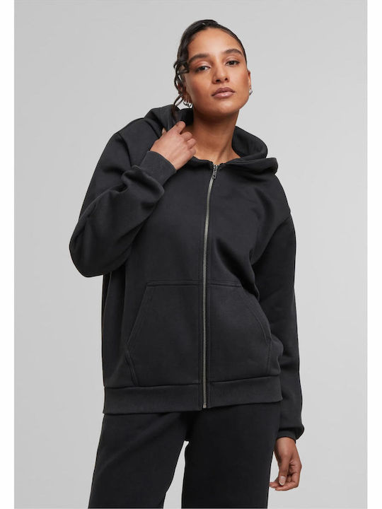 Women's Sweatshirt Jacket Black