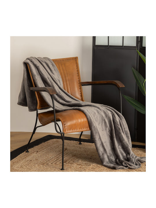 A-s Flannel Κουβέρτα Fleece Ημίδιπλη 180x230εκ....