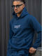 Sweatshirt with Hood Blue