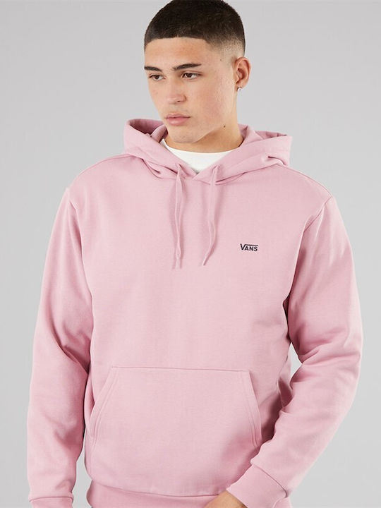 Vans Left Chest Po Φούτερ με Κουκούλα Pink Dawn