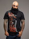 Printed Blouse Guitar T-shirt Guitar