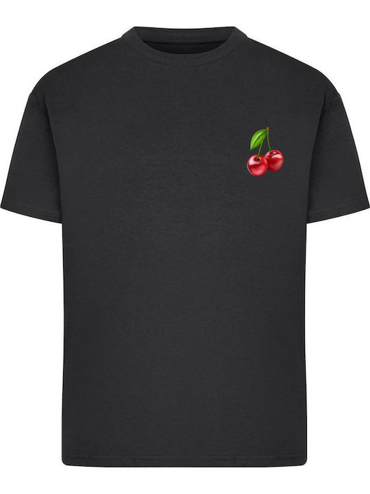 Ladies Cherries 2 Tricou Negru