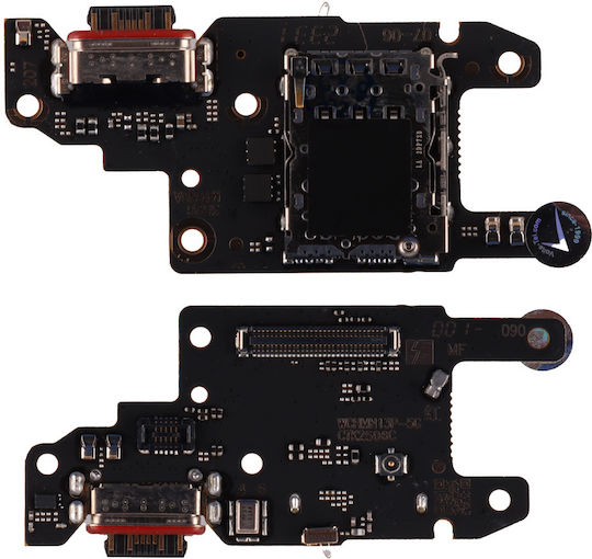 Xiaomi Redmi Note 13 Pro 5G Type C Charging Connector Circuit Board Audio Jack Antenna Contact SIM Reader Microphone 3P