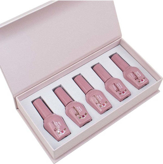 Alezori Uv Led Gel Nagellack Katzenauge Set Santa Baby