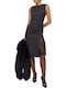 Abito Midi Evening Dress Black