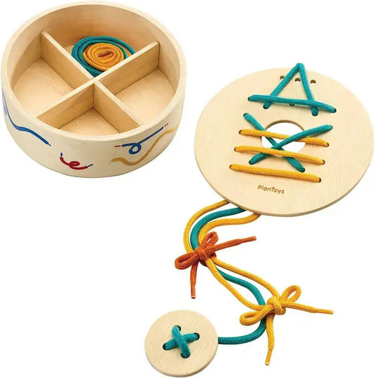 Plan Toys Lacing Toy made of Wood for 36++ Months