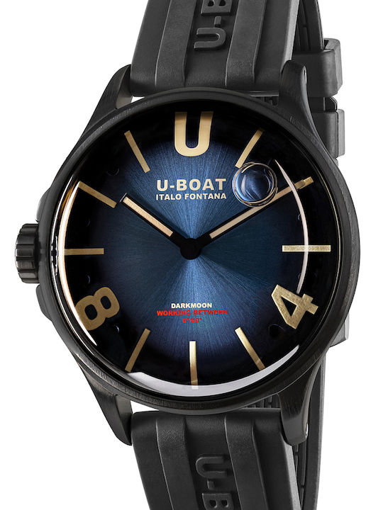 U-Boat Darkmoon Men's Watch 40mm Battery with B...