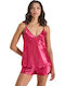 Milena by Paris Winter Babydoll Burgundy