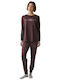 Minerva Winter Damen Pyjama-Set Purple