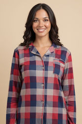 Sweet Dreams Winter Damen Pyjama-Set Mocha