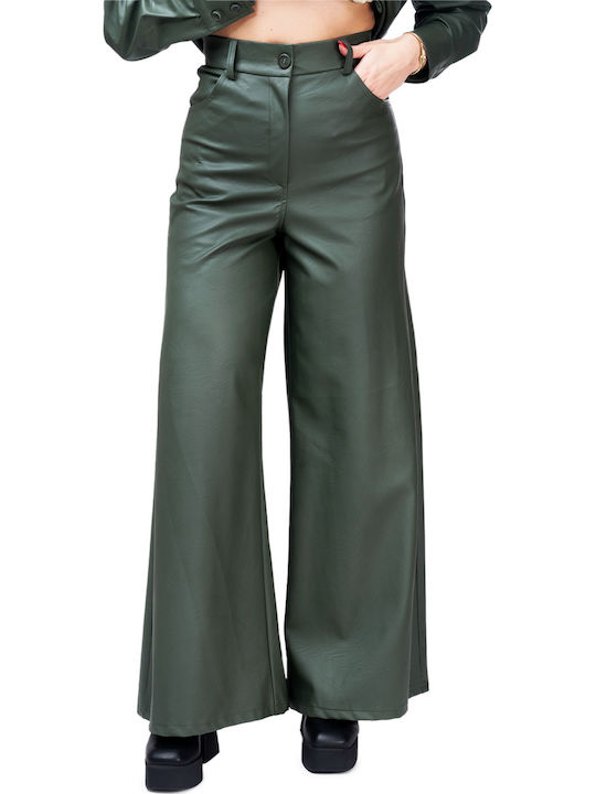 Moutaki Damen Stoff Hose Khaki