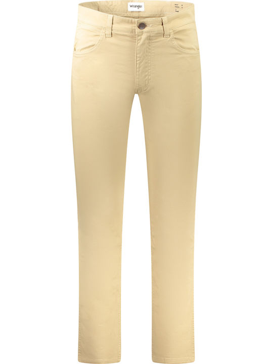 Wrangler Hose Elastisch Beige