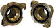 Lalizas Male Thread Fire Hose Set Nakajima 50 Mm Aluminum