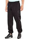 Sweatpants with Elastic Black