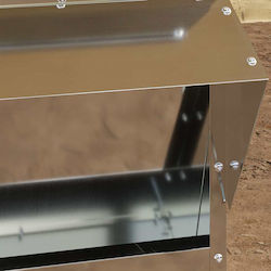 vidaXL Alimentator Pentru Găini Și Păsări De Curte 40.5x45x41cm vidaXL Alimentator Pentru Găini Și Păsări De Curte 40.5x45x41cm