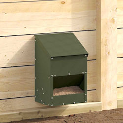 Vidaxl Vogelfütterung für Hühner Olive Grün 21 ...