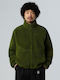 Men's Fleece Cardigan Khaki