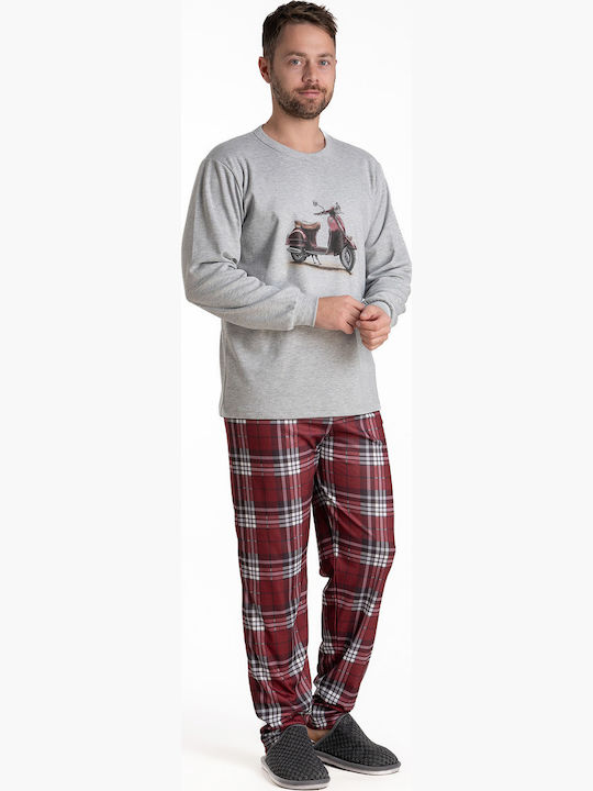 Relax Anatomic Men's Winter Pajamas Set Gray