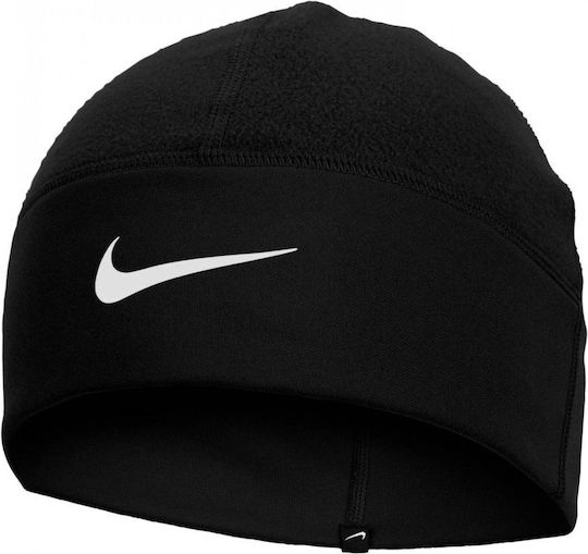 Beanie Fleece Beanie Knitted in Black color