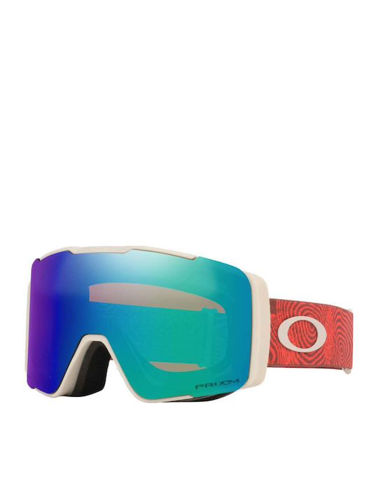 Oakley Snow Mască Pentru Adulți Bej cu Lentilă Gri Oakley Snow Mască Pentru Adulți Bej cu Lentilă Gri