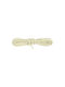 Bergal Round Cord Laces Eggshell 75 Cm Χοντρα Στρογγυλα Κορδονια Χρωμα Φυσικό Μπεζ 75 Εκατοστα 100% Βαμβάκι Δεν Λύνονται