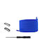 Set Elastische Schnürsenkel Tool-0064 Magnetische Klick 1m Blaue Tool-0064
