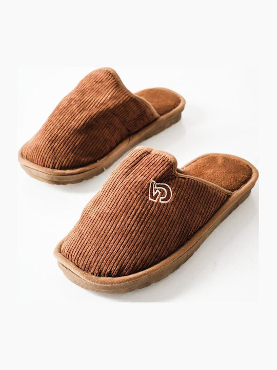 The Shoemart Men's Slipper Brown