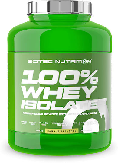 Scitec Nutrition 100% Whey Isolate Protein Whey with Flavor Banana 1.816kg