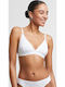 Ladies Basic Unpadded Bralette 2-Pack White+White