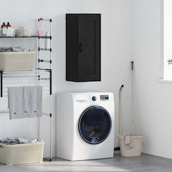 vidaXL Cabinet de baie L34.5xA34xÎ90cm Negru