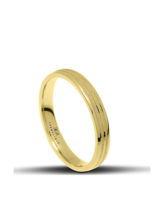 Themelidis Jewels Σετ Βέρες από Χρυσό 18Κ