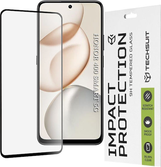 Techsuit 0.33mm Full Glue Full Face Tempered Glass (Honor 400 Smart)