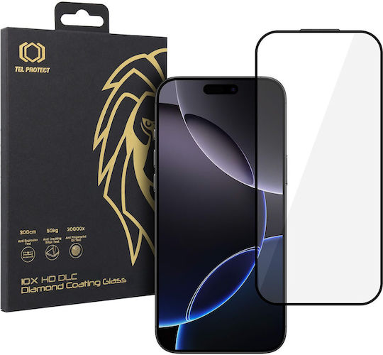 Tel Protect Tempered Glass (iPhone 17 / 17 Pro / 16 Pro)