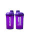 Fit Shaker Πρωτεΐνης 600ml Πλαστικό Μωβ