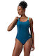 Activewear Swimsuit Petrol Blue