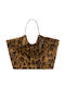 Paula Fell Damen Tote Tasche Braun