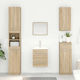 vidaXL Countertop without Sink L38.5xW41xH48cm Sonoma Oak