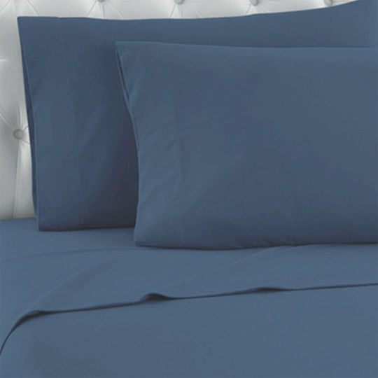 TnS Pillowcase Set Dark Blue 52x72cm.
