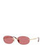 Vogue Unisex Sunglasses with Gold Metal Frame and Gold Lens VO4342S 848/75