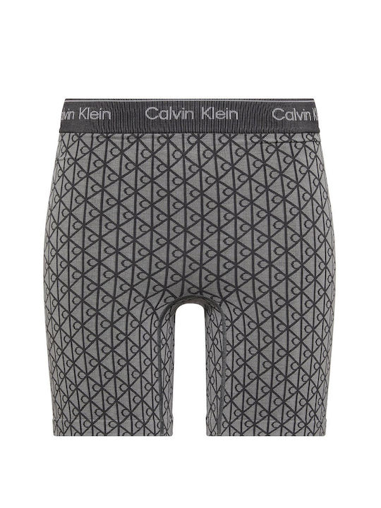 Calvin Klein Straffende Boxer Nahtlos Schwarz